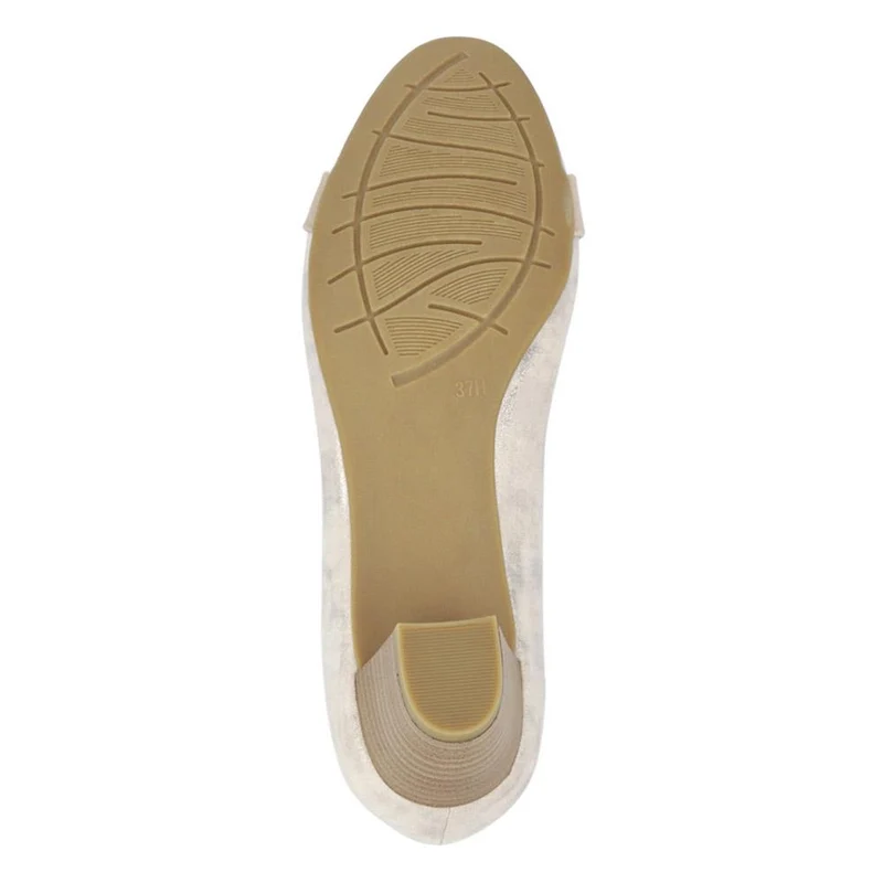 Lightweight Slip-On Court Shoes - JANSP41002 / 326 783 - Beige-Gold