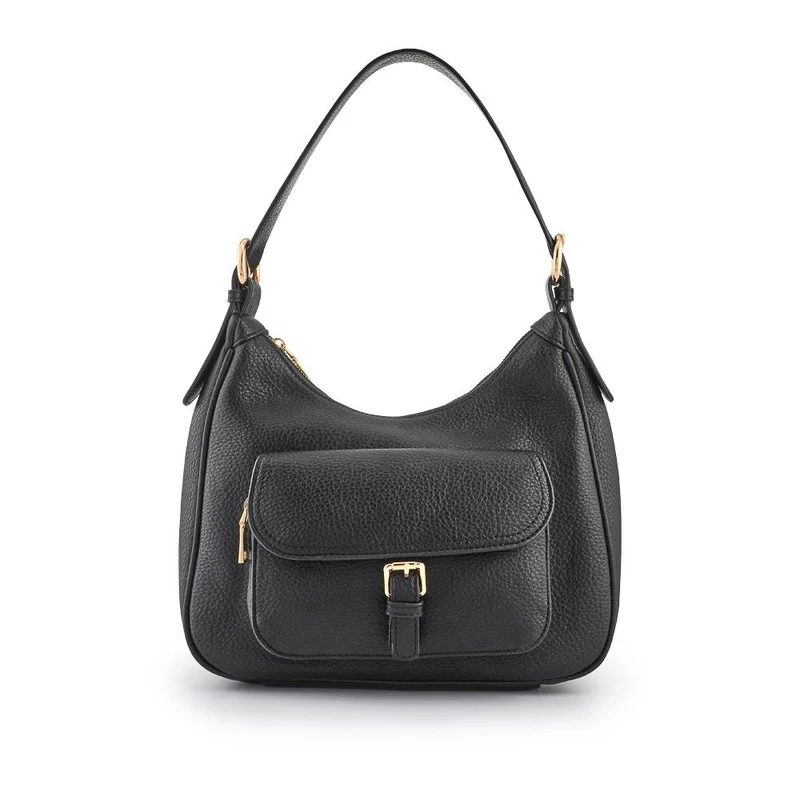 Faux-Leather Shoulder Bag - RIM42001 / 328 369 - Black