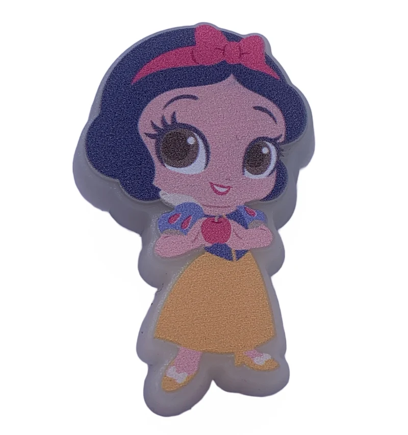 Crocs Jibbitz Disney Prinzessin leuchtender Schneewittchen-Charm