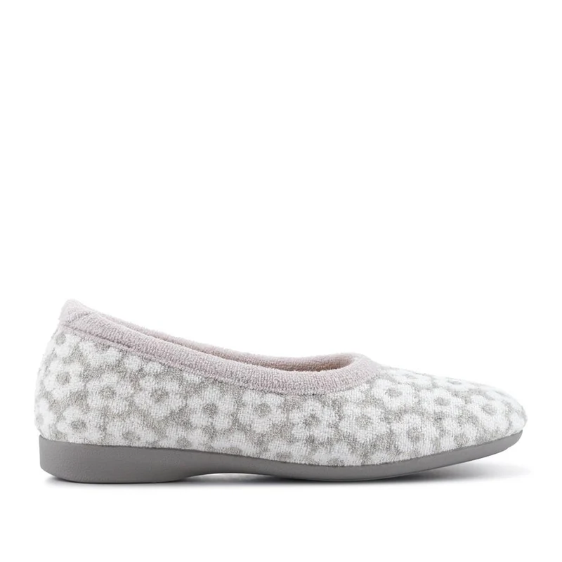 Soft Lightweight Full Slippers - FEVI41014 / 327 538 - Grey