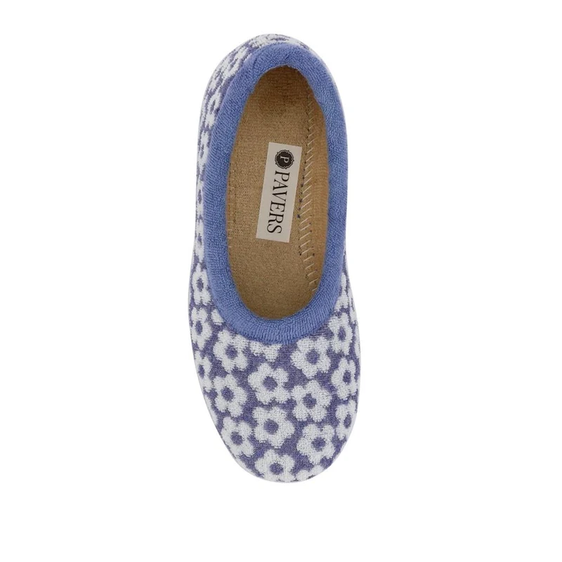 Soft Lightweight Full Slippers - FEVI41014 / 327 538 - Blue