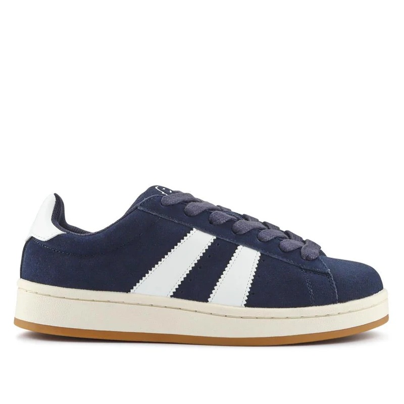 Suede Lace-Up Trainers - SUNCH41000 / 326 774 - Navy