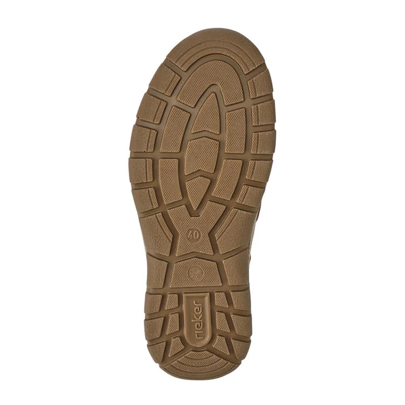 Wide-Fit Leather Slip-Ons - RKR41526 / 326 760 - Brown