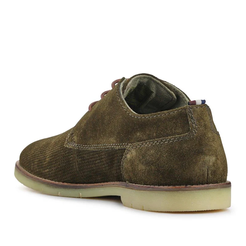 Smart Leather Desert Shoes - BUG41509 / 327 365 - Khaki