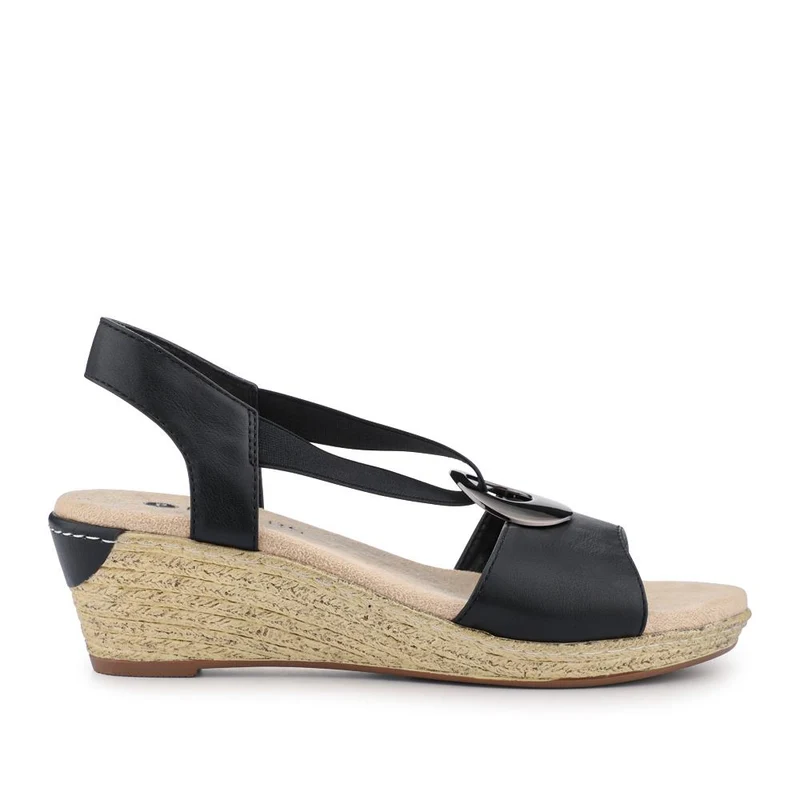 Slip-On Slingback Sandals - WBINS41066 / 327 602 - Black