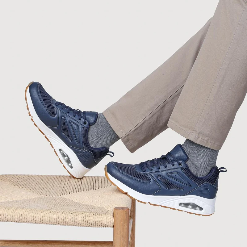 Chunky Memory Foam Trainers - BOJIE41017 / 327 053 - Navy