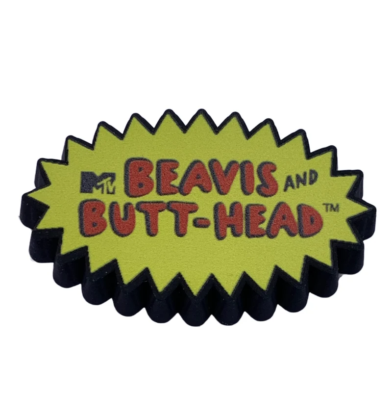 Crocs Jibbitz Beavis und Butthead Logo-Charme