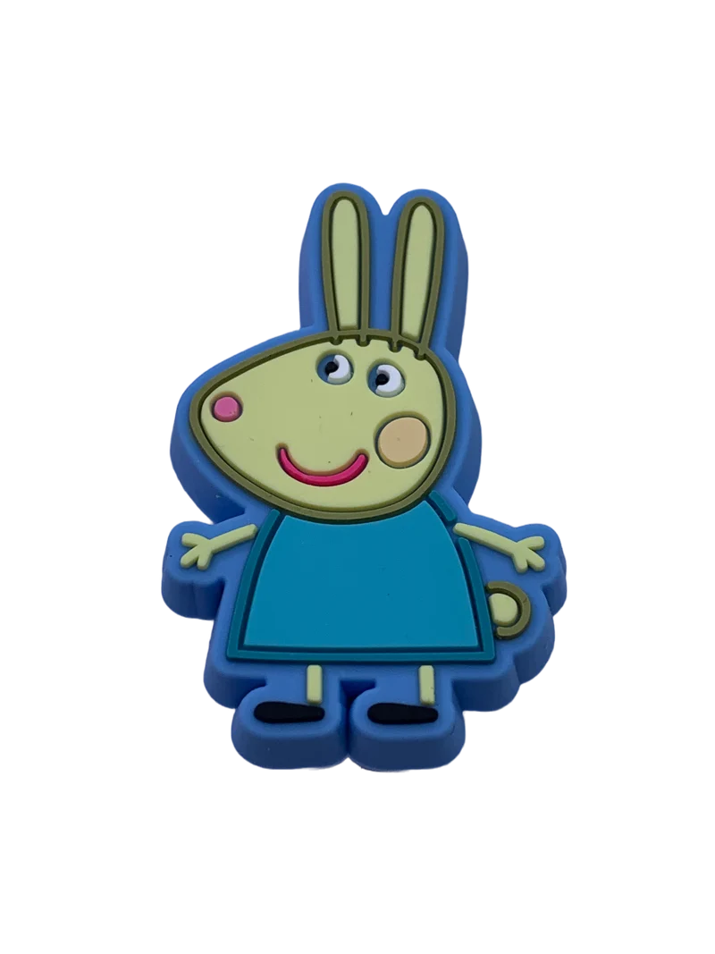 Crocs Jibbitz Peppa Pig Rebecca-Kaninchen-Anhänger