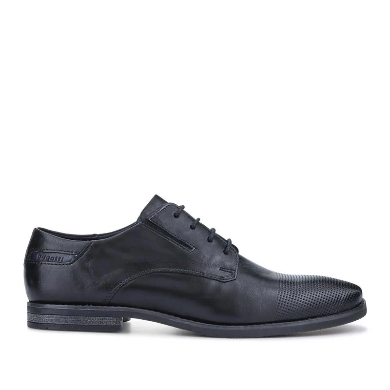 Smart Leather Derby Shoes - BUG41510 / 327 366 - Black