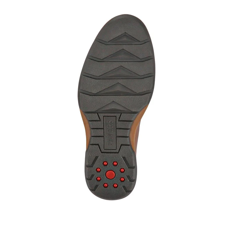 Wide Fit Elasticated Slip-On Shoes - JIAHU41001 / 327 497 - Tan