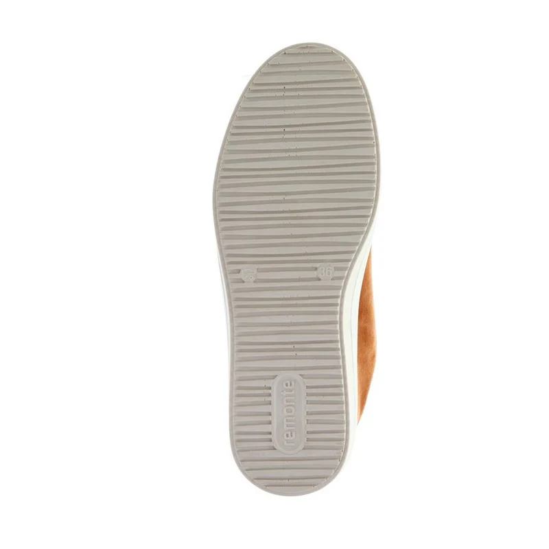 Leather Platform Trainers - DRS40502 / 325 667 - Tan