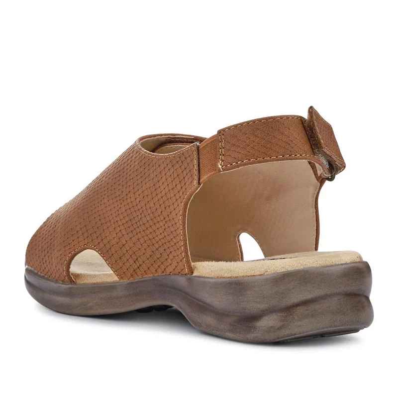 Extra-Wide-Fit Slingback Sandals - CADHA / 327 198 - Tan