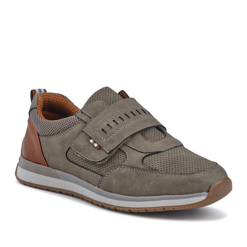 Wide-Fit Touch-Fasten Trainers - GANG41011 / 327 572
