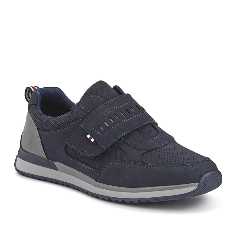 Wide-Fit Touch-Fasten Trainers - GANG41011 / 327 572