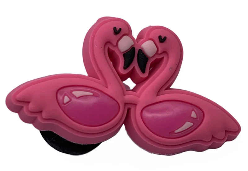 Crocs Jibbitz Flamingo-Sonnenbrillen-Charm