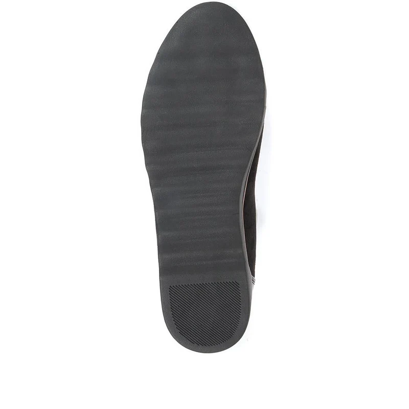 Lightweight Ballet Pumps - BRK34011 / 320 508 - Black-Black Patent