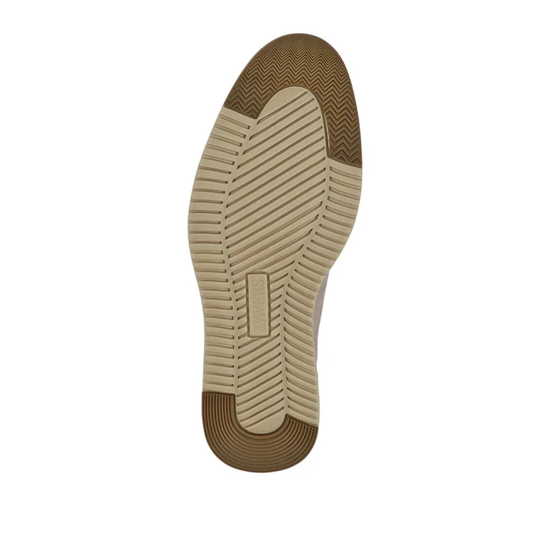 Leather Slip-On Casual Shoes - PERFO41002 / 327 386 - Beige