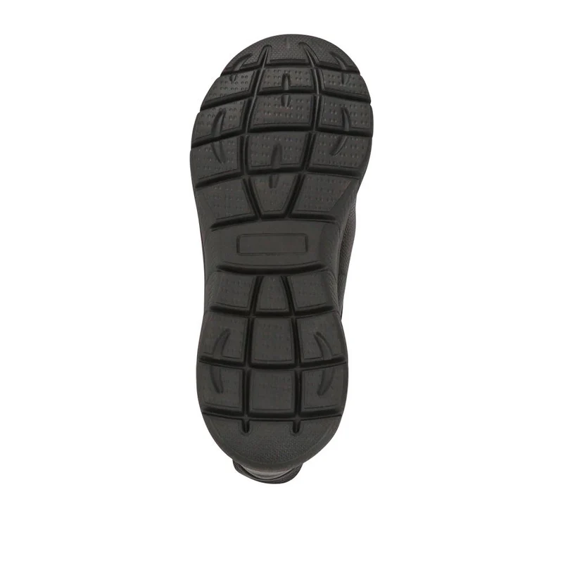 Wide Fit Leather Slip-On Shoes - PERFO41005 / 327 383 - Black