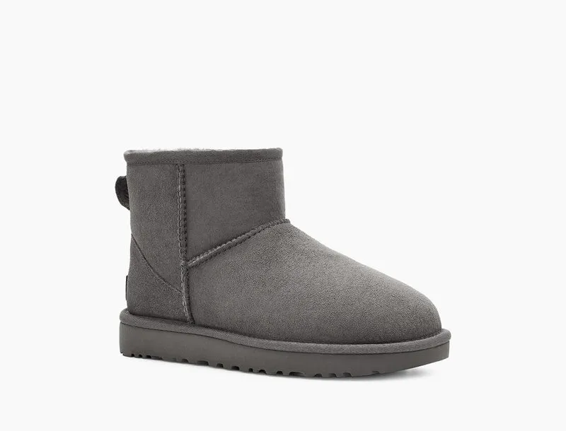 UGG Damen Classic Mini II Stiefel – Grau