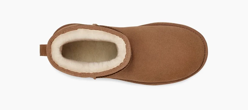 UGG Klassische Mini-Plateaustiefel für Damen – Kastanie