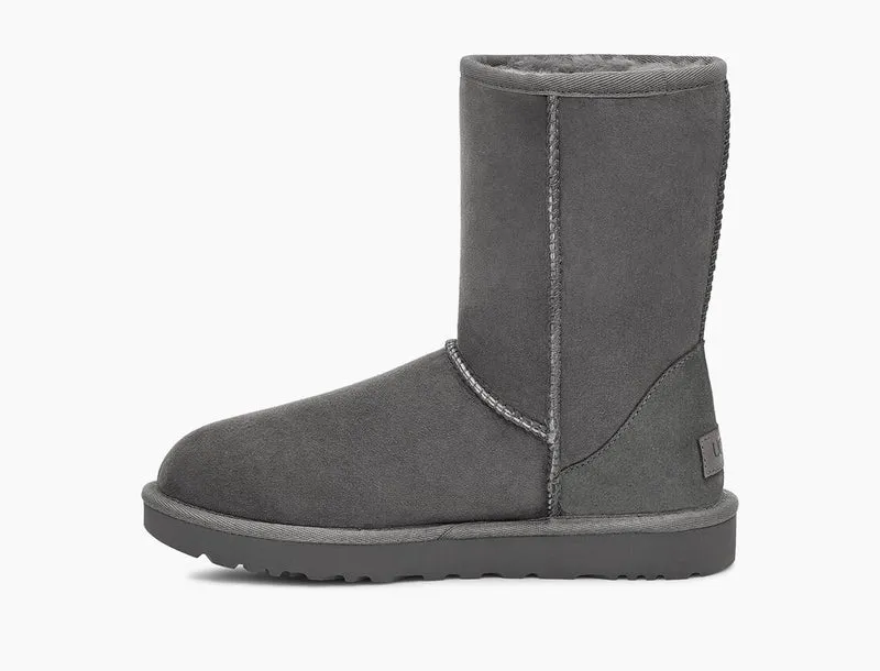 UGG Damen Classic Short II Stiefel – Grau