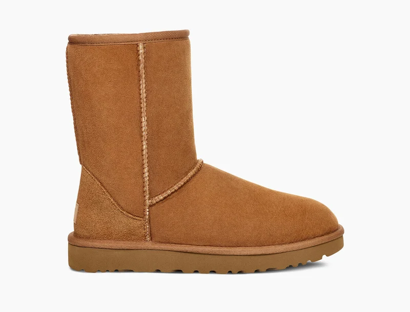 UGG Damen Classic Short II Stiefel – Kastanie