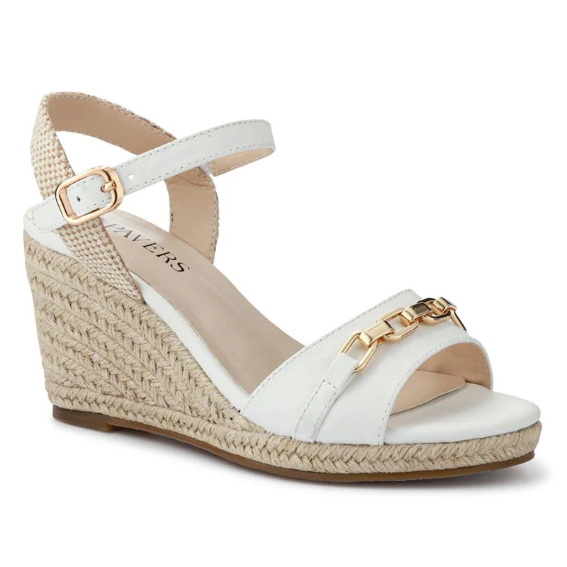 Buckled Wedge-Heel Espadrilles - WBINS41049 / 327 270