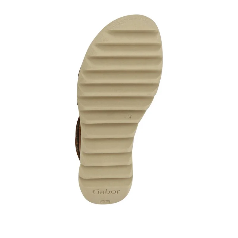 Chang Leather Dual Touch Fastening Sandals - GAB41526 / 327 033 - Tan