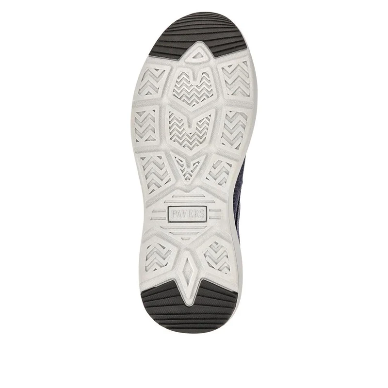 Easy Step In Wide Fit Lightweight Trainers - BOJIE41012 / 327 255 - Navy