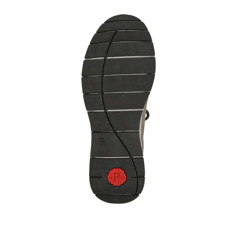 Wide Fit Casual Laced Slip-On Shoes - GANG41017 / 327 576 - Grey