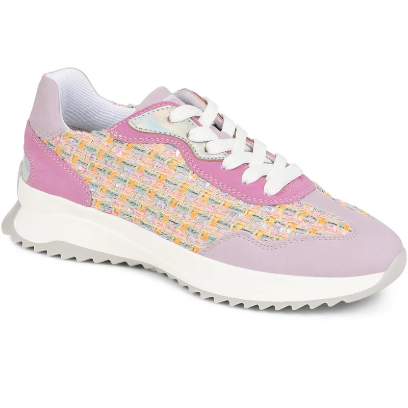 Lace Up Trainers - RKR39542 / 325 038 - Pink Multi