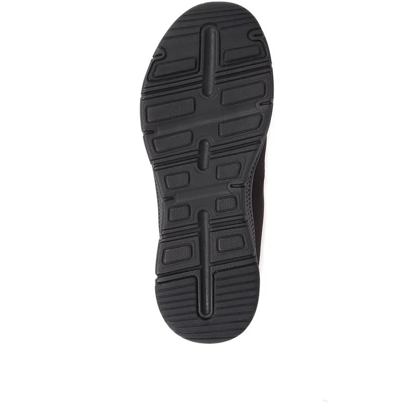 Lace-Up Trainers - SUNT39001 / 324 895 - Black
