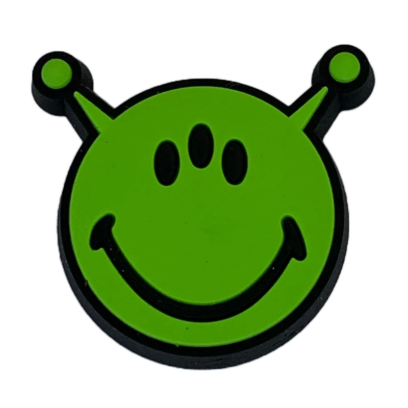 Crocs Jibbitz Smiley World Alien Smiley Charm