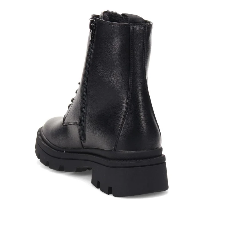 Lace-Up Chunky Boots - BELWBINS40199 / 326 311 - Black