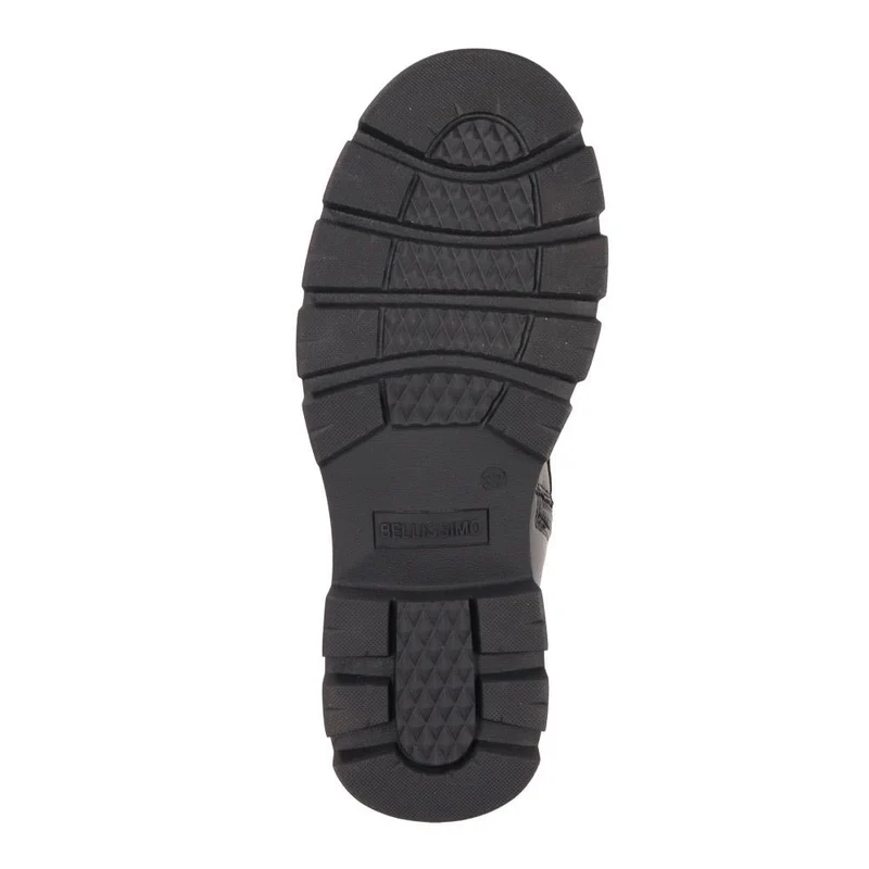 Lace-Up Chunky Boots - BELWBINS40199 / 326 311 - Black