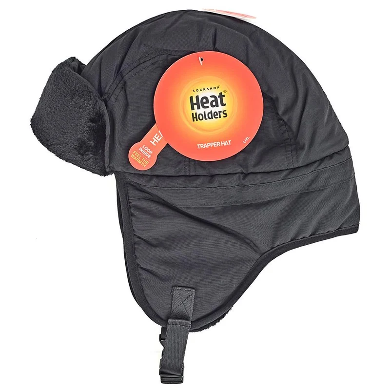 Men's Water-Resistant Aviator Hat - DAVJA40007 / 326 292 - Black