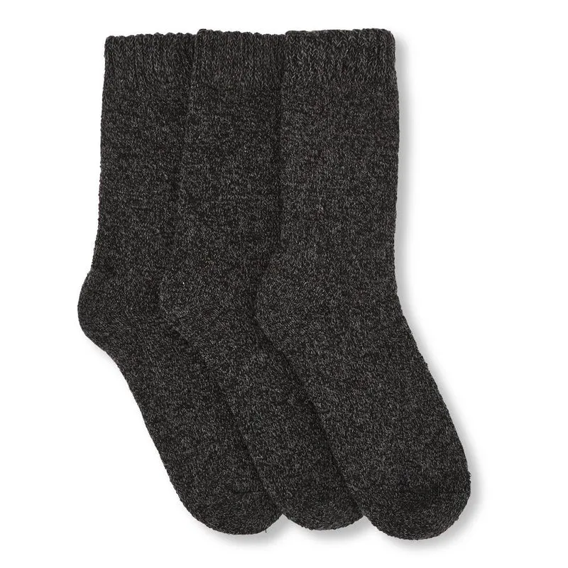Three Pack Mens Socks - YIWU38035 / 324 429 - Black