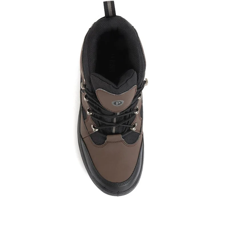 Safety Toe Cap Boots - SUNT34003 / 320 201 - Dark Brown