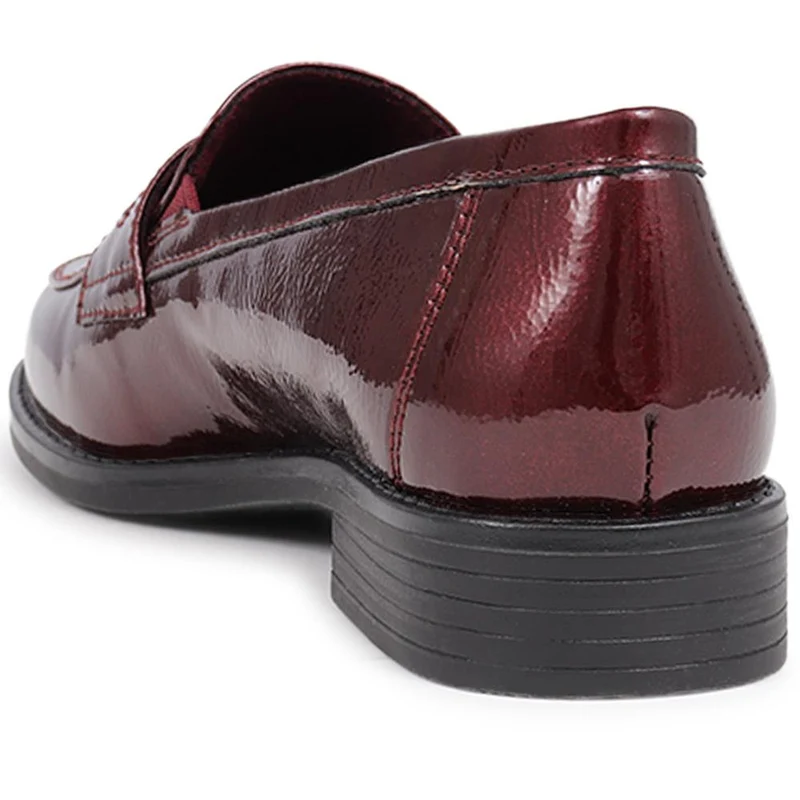 Slip-On Patent Loafers - WBINS40089 / 325 988 - Burgundy Patent
