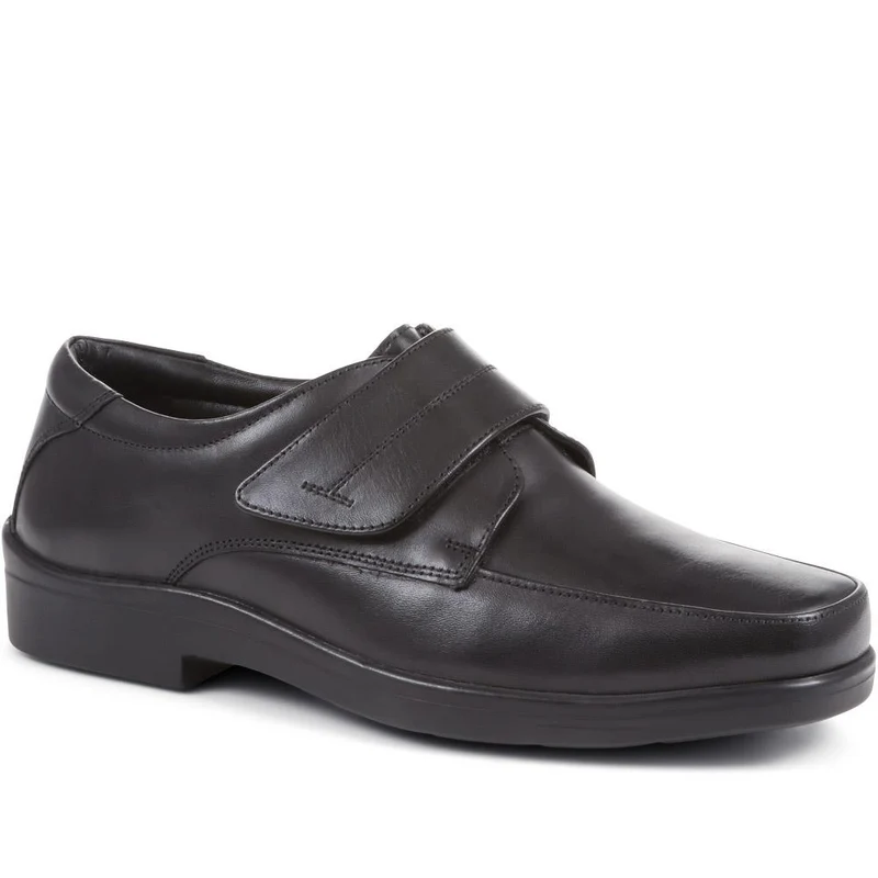 Leather Touch-Fasten Shoes - THEST36005 / 323 286