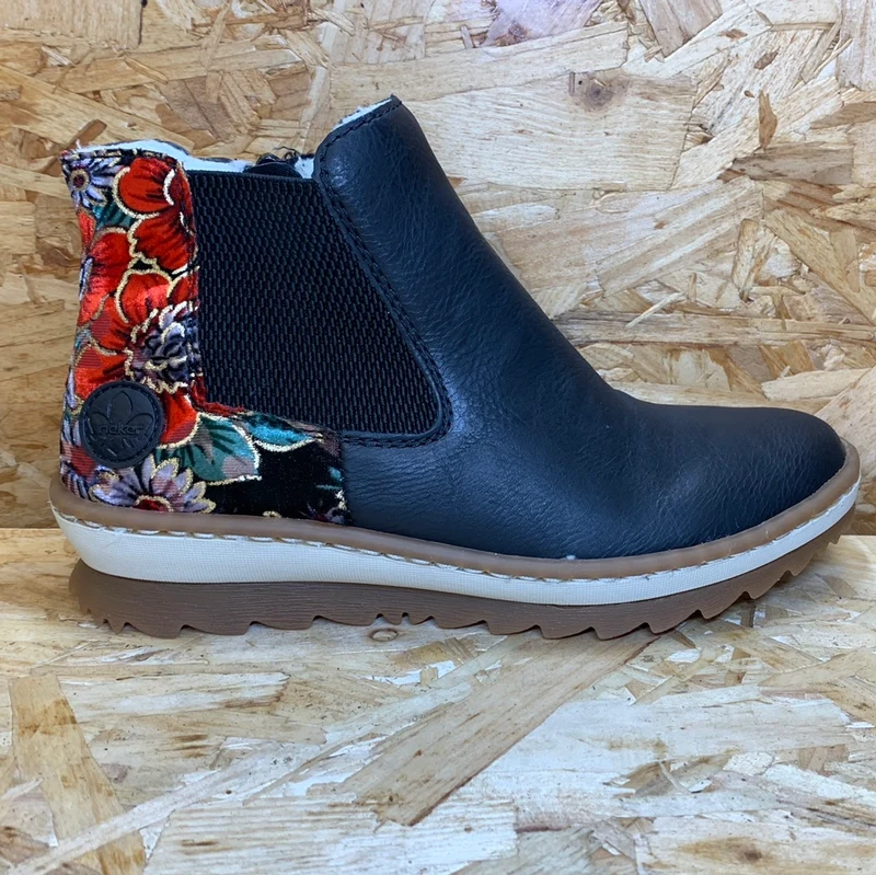 Rieker Mode-Stiefelette für Damen – Schwarz