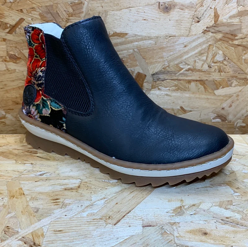 Rieker Mode-Stiefelette für Damen – Schwarz