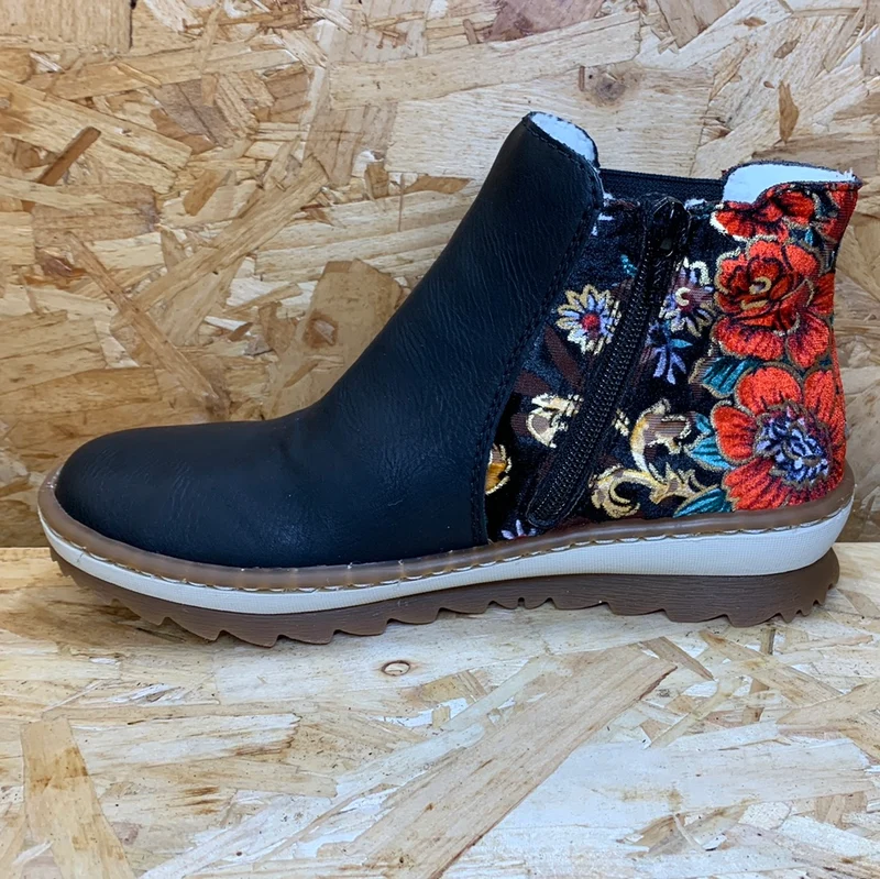 Rieker Mode-Stiefelette für Damen – Schwarz