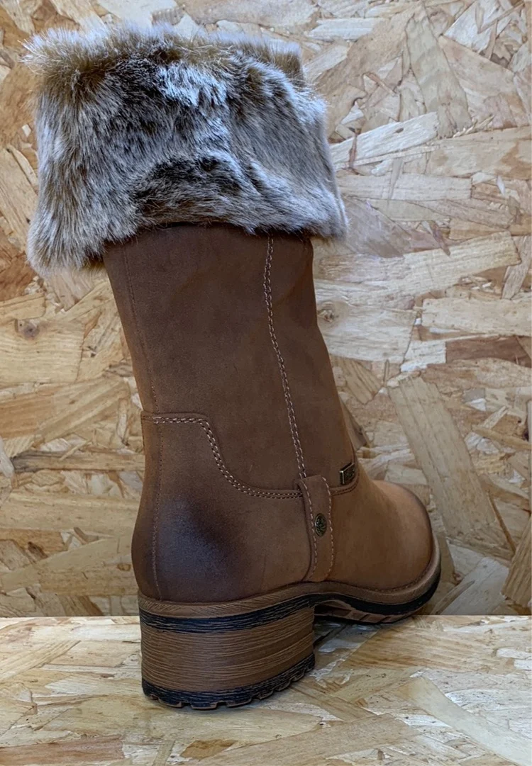 Rieker Modische Damenstiefel – Braun