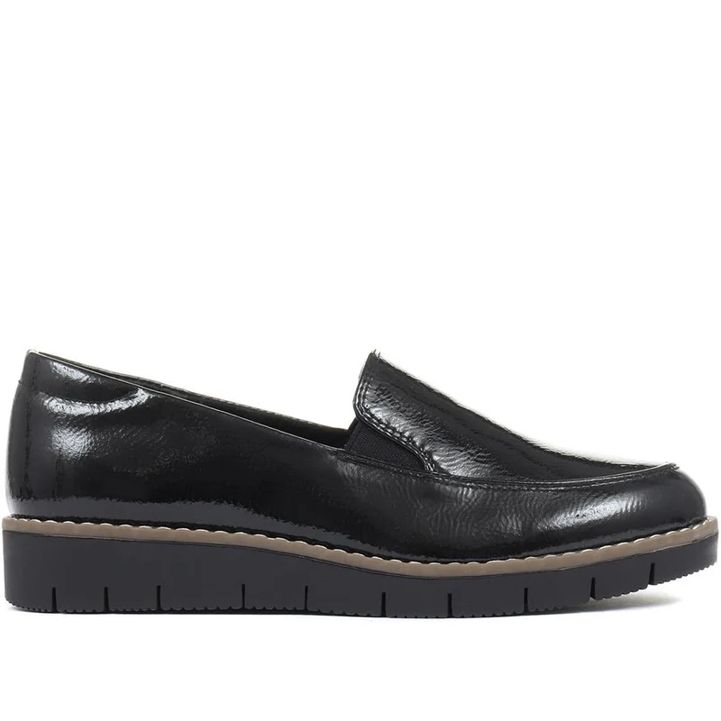 Slip-On Shoes for Women - WBINS32049 / 318 932 - Black