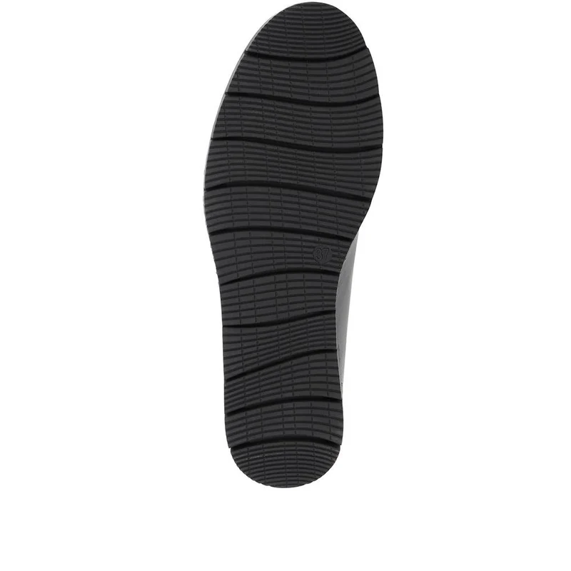 Slip-On Shoes for Women - WBINS32049 / 318 932 - Black