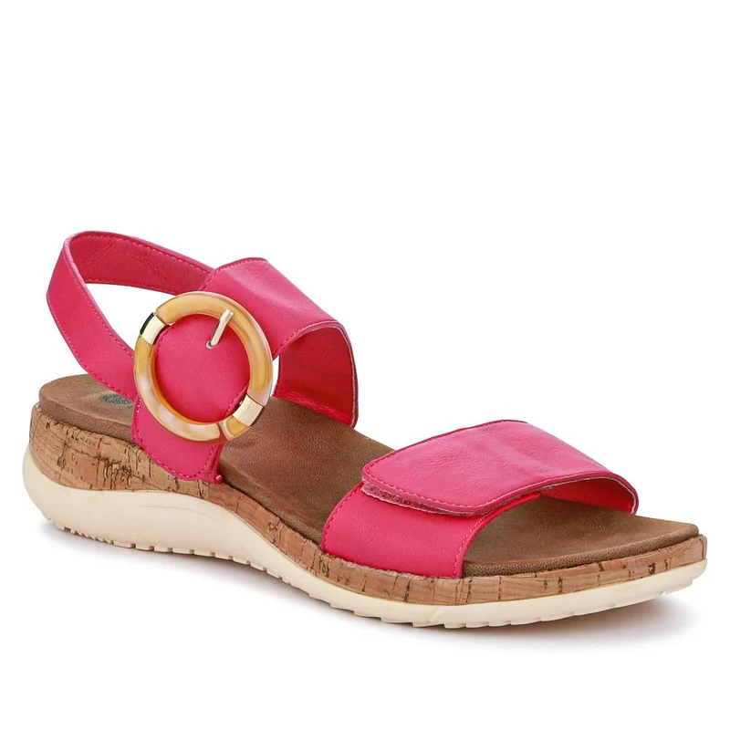 Touch-Fasten Platform Sandals - BAIZH39003 / 325 100