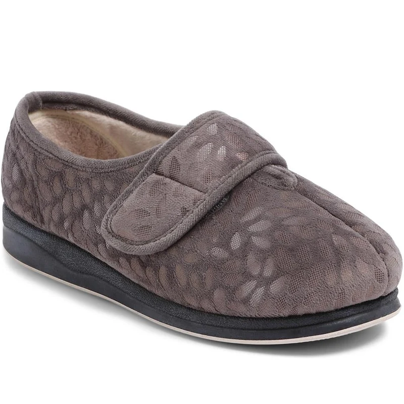 Extra-Wide Fit Slippers - AMINA / 323 506