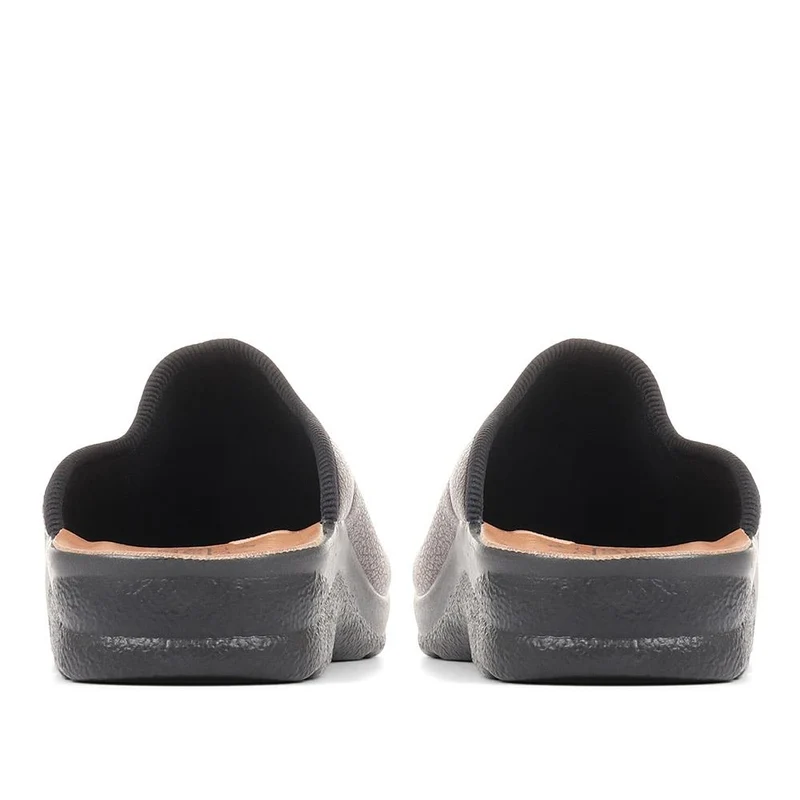 Fly Flot Mule Slippers - FLY36087 / 322 499 - Dark Brown