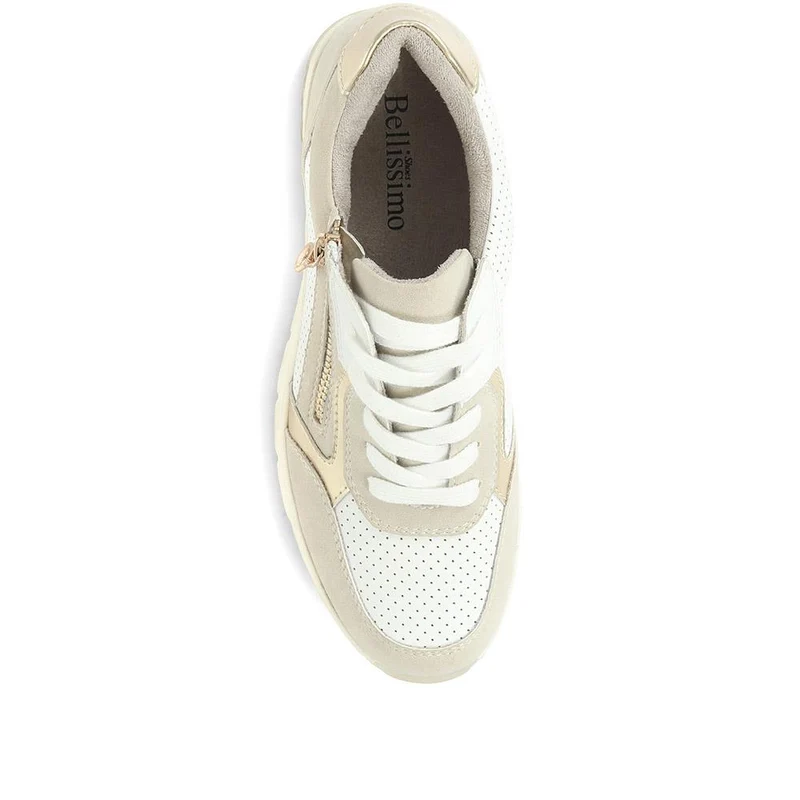 Wedge Trainers - BELWBINS35055 / 321 513 - Beige